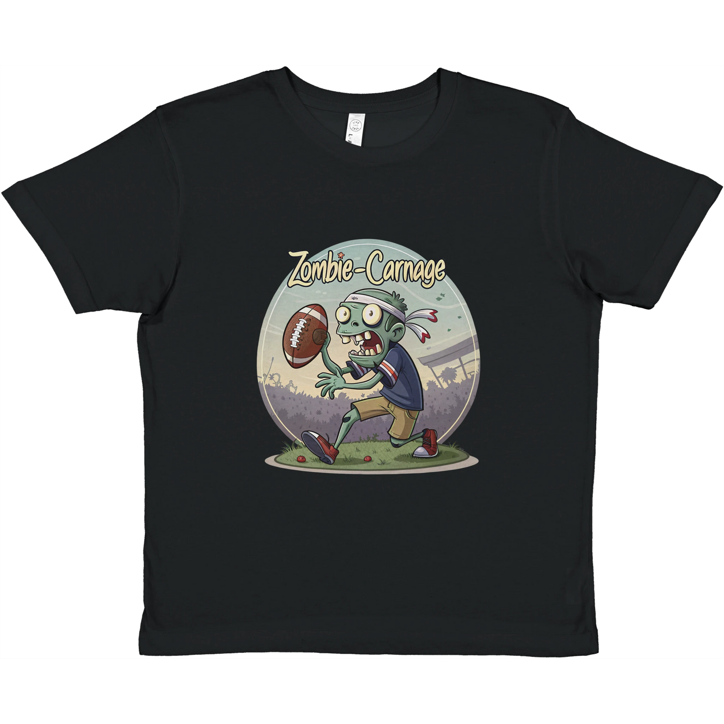 T-shirt enfant premium Football Américain Zombie-Carnage