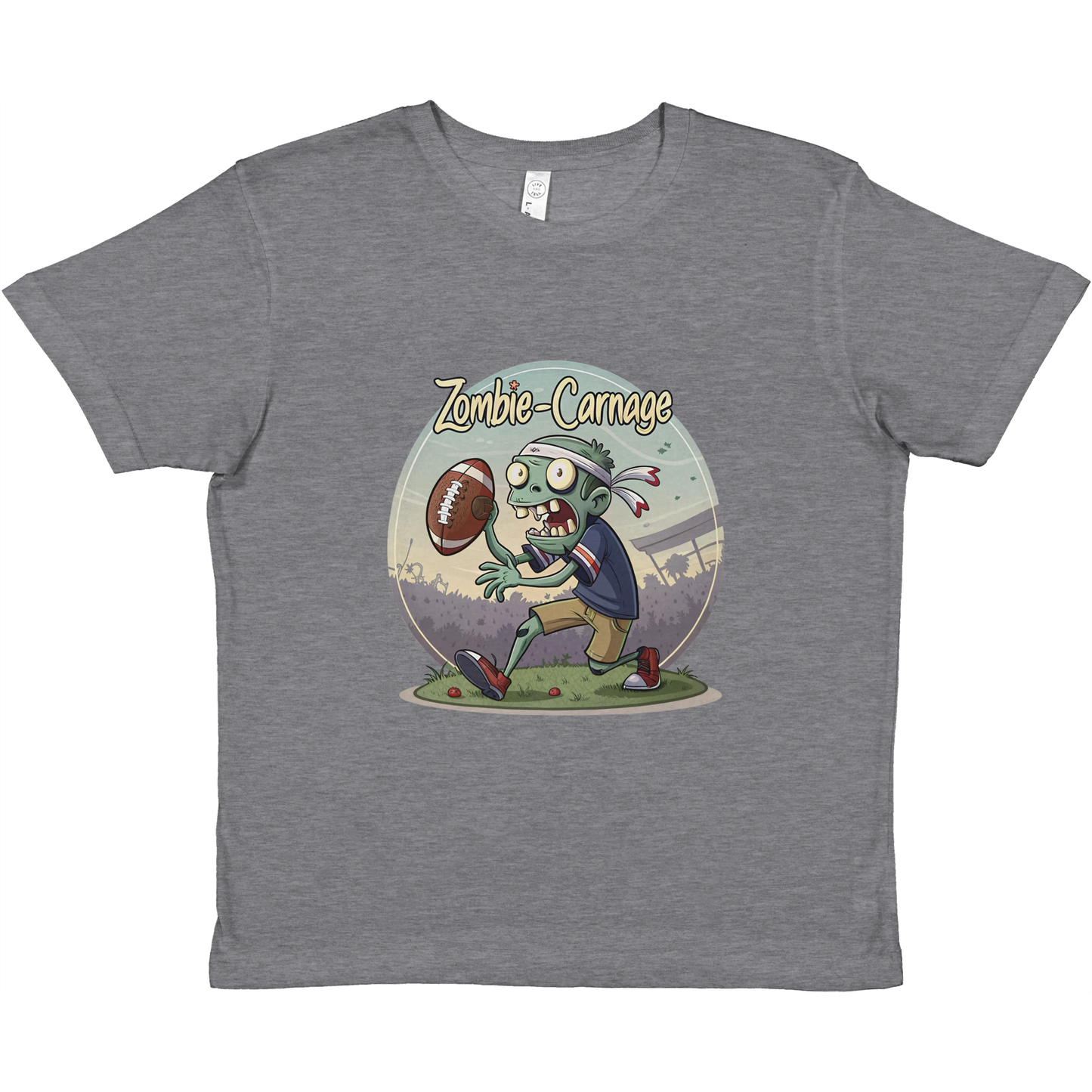 T-shirt enfant premium Football Américain Zombie-Carnage