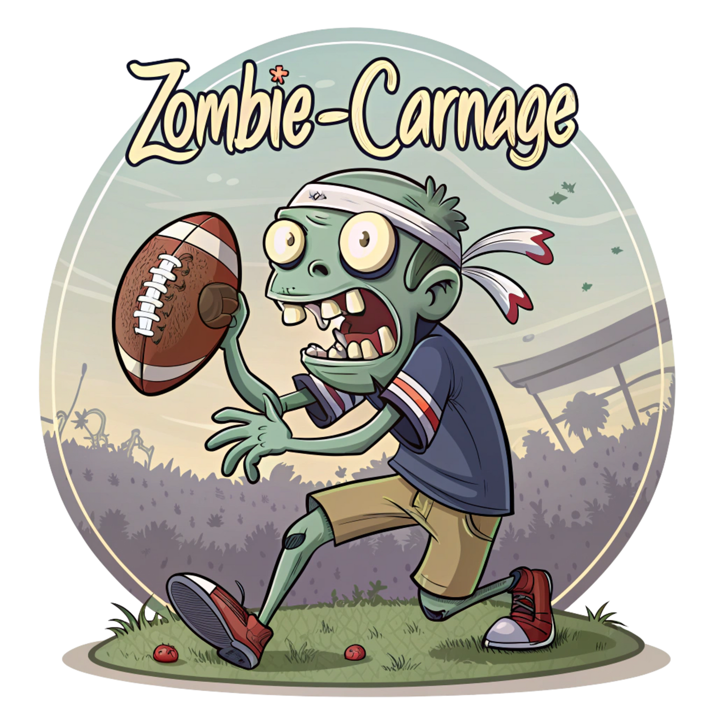 T-shirt enfant premium Football Américain Zombie-Carnage