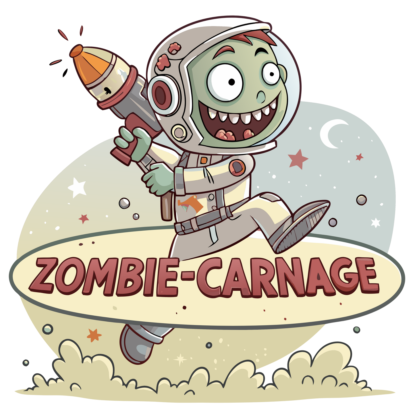 T-shirt enfant premium Pistolet-Laser Zombie-Carnage
